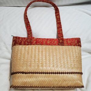 Eco-Friendly Rattan Shoulder bag